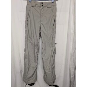 Patagonia Womens Snow Pants Tan Khaki Insulated Ski Snowboard Small 26x28